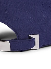 College Emblem Cotton Cap