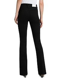 Beverly Slim-Fit High-Rise Flare Jeans