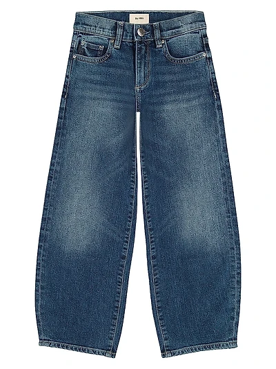 Little Girl's & Lilia Barrel Jeans