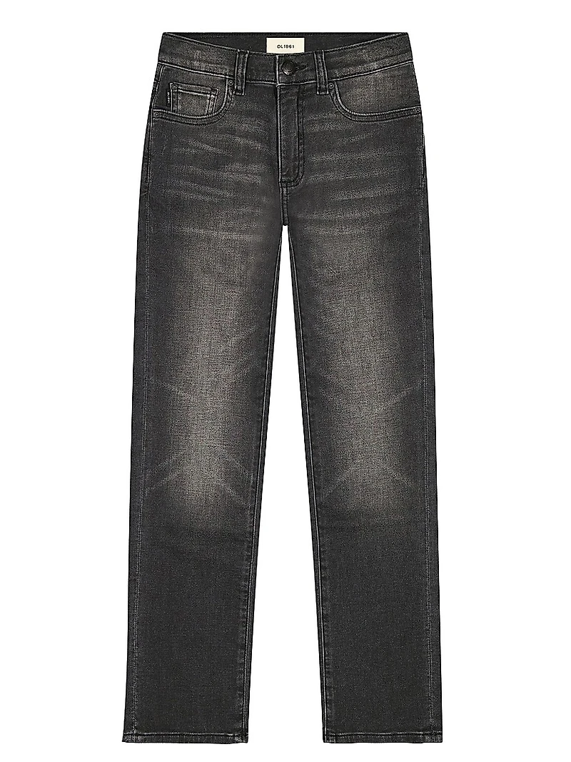 Little Boy's & Brady Slim Washed Jeans