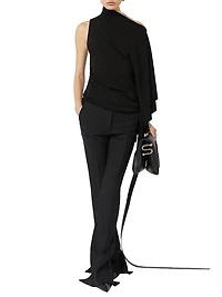 Asymmetric Jersey Top