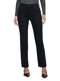 Mara Straight Mid Rise Instasculpt Ankle Jeans
