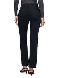 Mara Straight Mid Rise Instasculpt Ankle Jeans