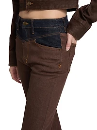 Neo-Nostalgia Soho Original Spliced Jeans