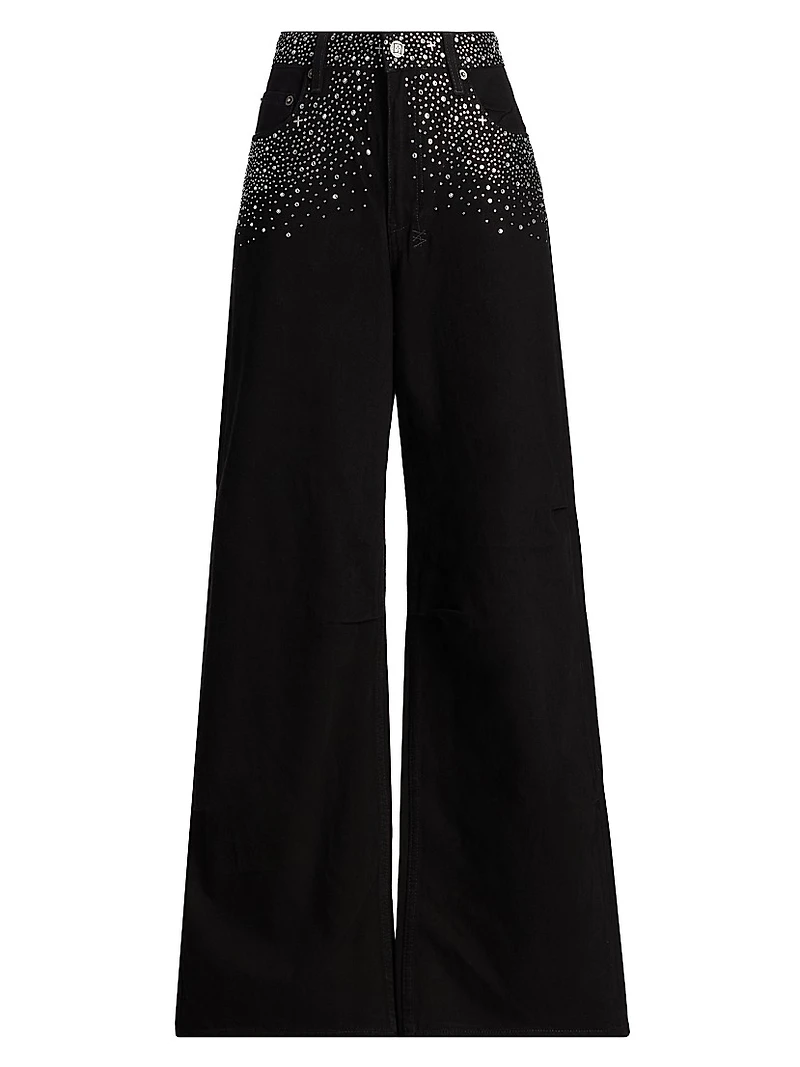 Ksuper Renaissance Wide-Leg Jeans