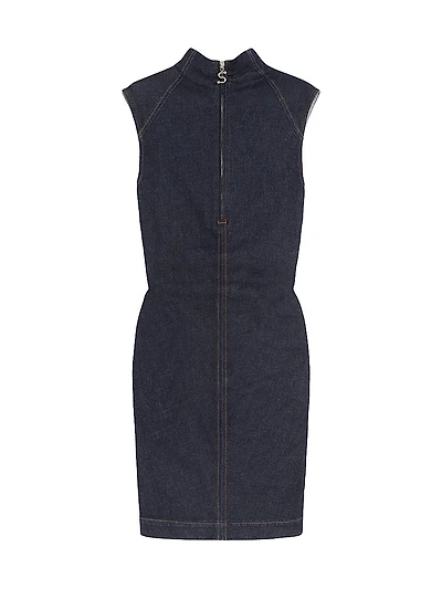 Slim Fit Denim Dress