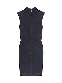 Slim Fit Denim Dress