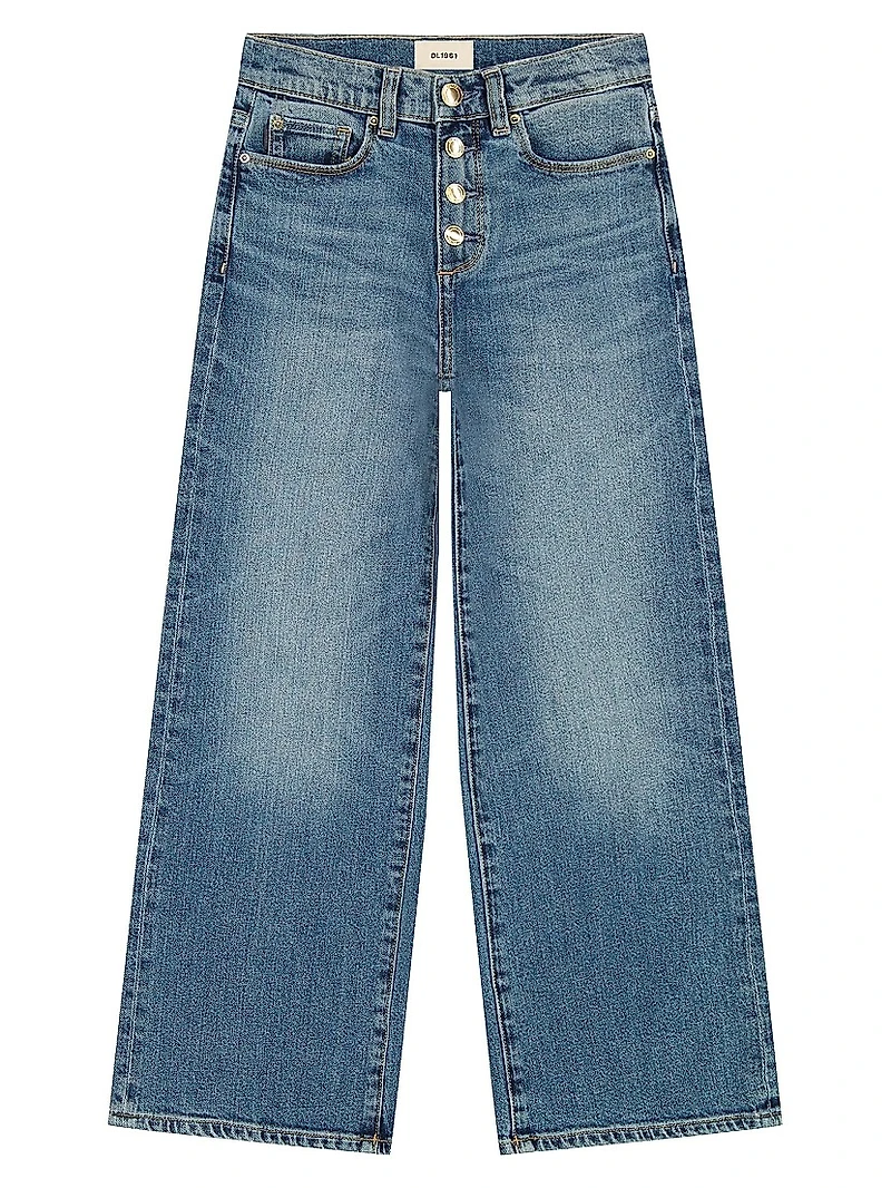 Girl's Lily Wide Leg Jeans
