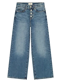 Girl's Lily Wide Leg Jeans