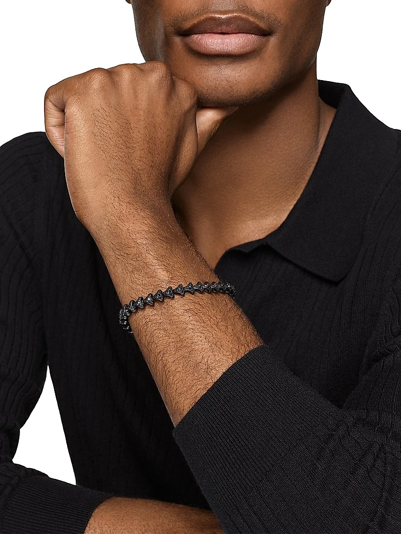 Armory Link Bracelet Black Titanium