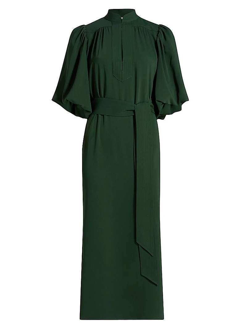 Dani Belted Midi-Dress