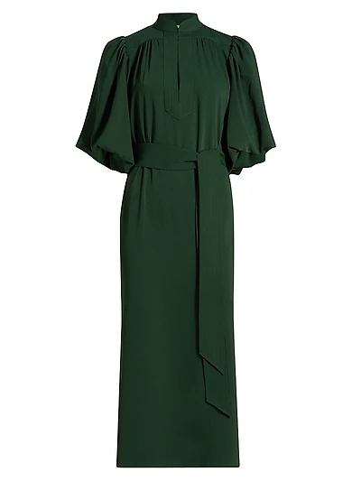Dani Belted Midi-Dress