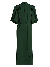 Dani Belted Midi-Dress