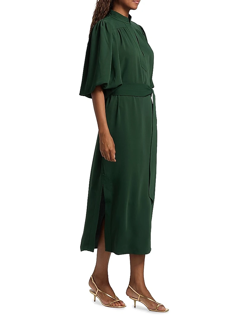 Dani Belted Midi-Dress