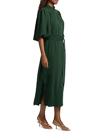 Dani Belted Midi-Dress