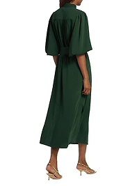 Dani Belted Midi-Dress