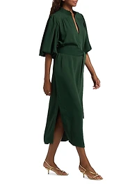Dani Belted Midi-Dress