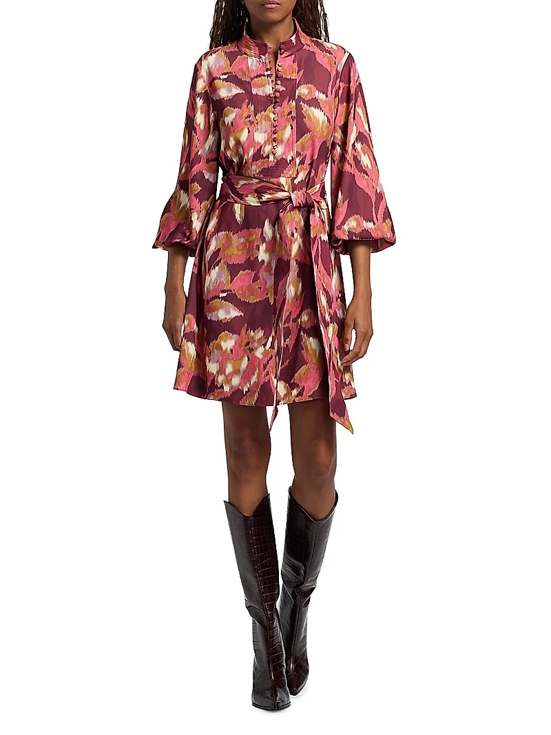 Izzie Printed Minidress