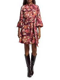 Izzie Printed Minidress