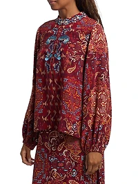 Kit Embroidered Floral Top