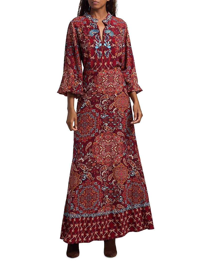 Kit Embroidered Floral Top