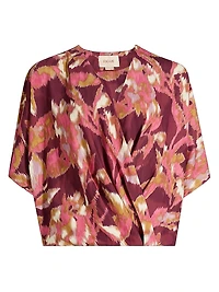 Mirabel Ikat-Inspired Blouse