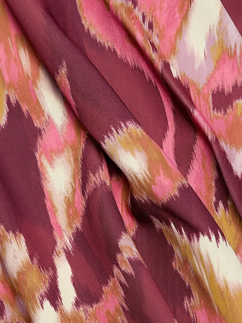 Mirabel Ikat-Inspired Blouse