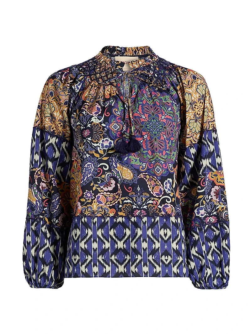 Mae Kaleidoscope Printed Blouse