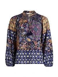 Mae Kaleidoscope Printed Blouse