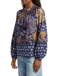 Mae Kaleidoscope Printed Blouse