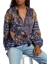 Mae Kaleidoscope Printed Blouse