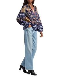 Mae Kaleidoscope Printed Blouse