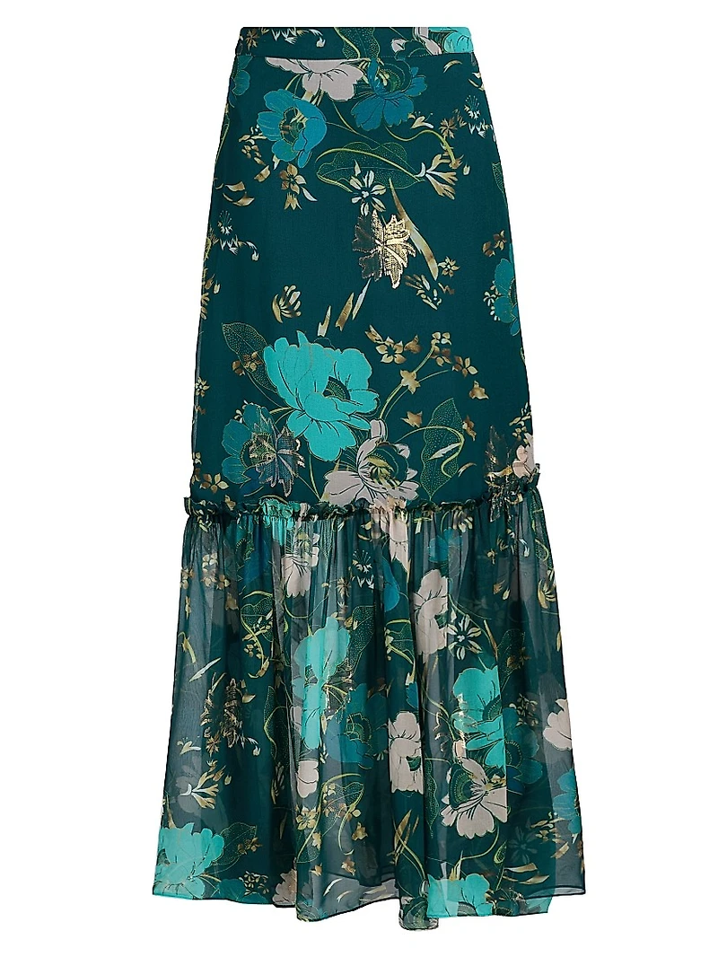 Jordan Floral Maxi Skirt