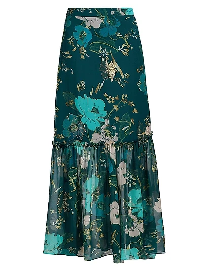 Jordan Floral Maxi Skirt