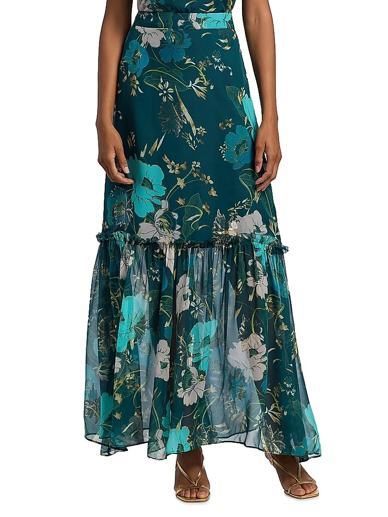 Jordan Floral Maxi Skirt
