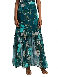 Jordan Floral Maxi Skirt