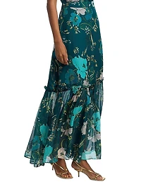 Jordan Floral Maxi Skirt
