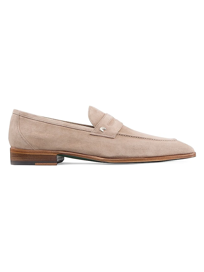 Suede Loafers