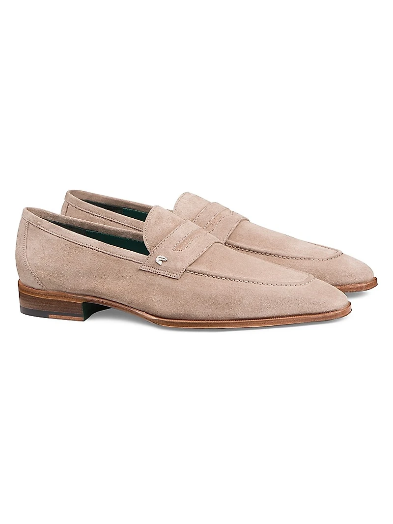 Suede Loafers