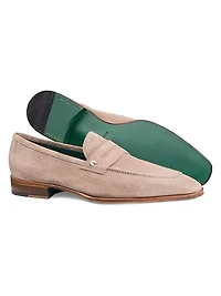 Suede Loafers