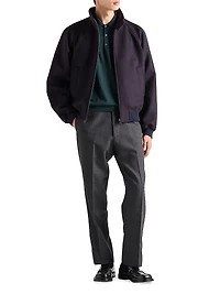 Superfine Wool Polo Shirt
