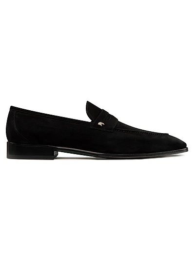 Suede Loafers