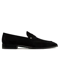 Suede Loafers