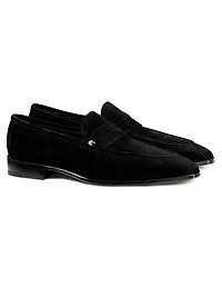Suede Loafers
