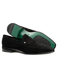 Suede Loafers