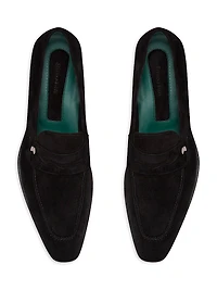Suede Loafers