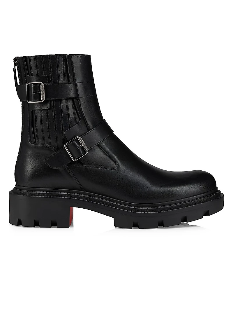 Oxybootie College Leather Chelsea Booties