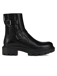 Oxybootie College Leather Chelsea Booties