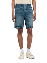 Elasticated Denim Shorts