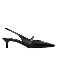 Double T 45MM Leather Buckle Mary Janes